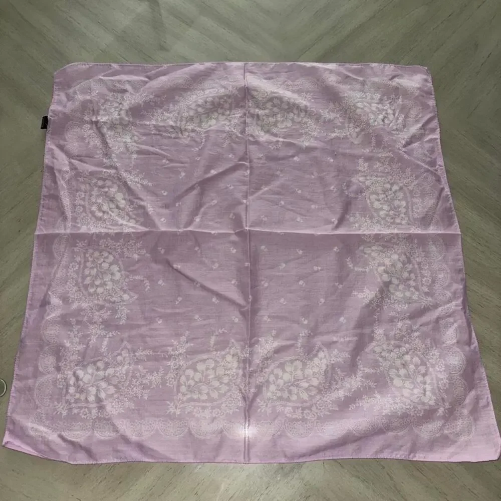 Ralph lauren purple cotton bandana